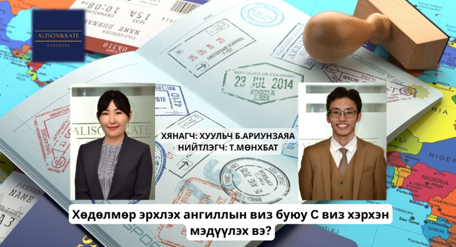 Хөдөлмөр эрхлэх ангиллын виз буюу C виз хэрхэн мэдүүлэх вэ?